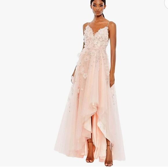 Mac Duggal 11292 Floral Prom Dress - AUTHENTIC - Picture 1 of 5